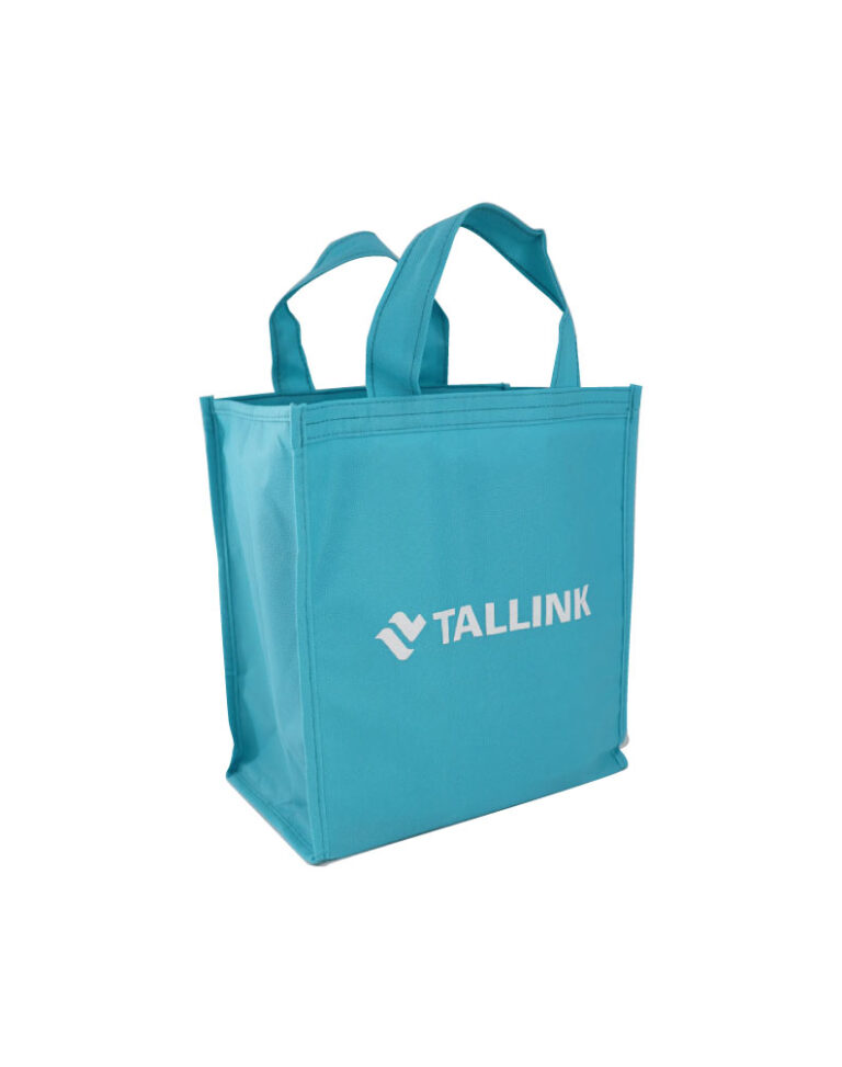 Taaskasutatud plastikust non-woven kotid sahtlitega
